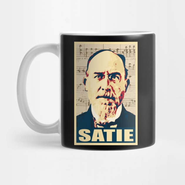 Eric Satie musical notes by Nerd_art